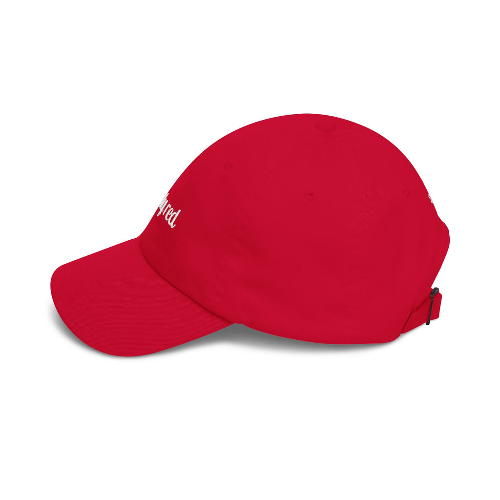 Classic Cap — "candy red" Embroidered Red Baseball Hat