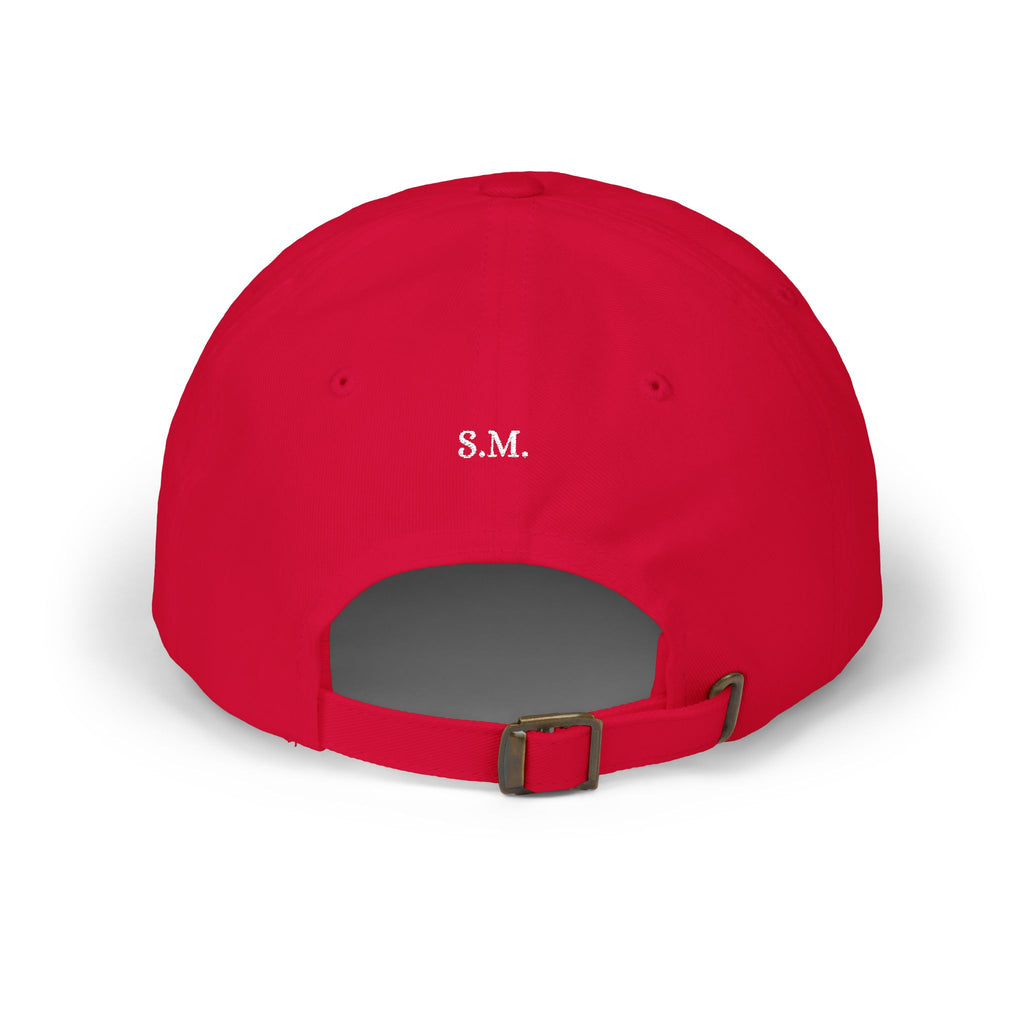 Classic Cap — "candy red" Embroidered Red Baseball Hat